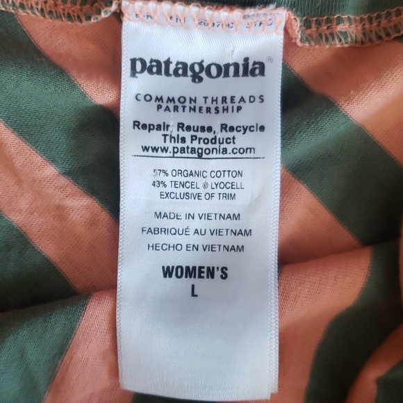 Patagonia hi/low waist skirt sz L - Picture 4 of 4